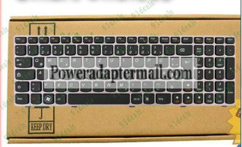 New Lenovo B570 B570e V570 Black keyboard UK